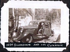 A073- 34 Studebaker and its Chauffeur